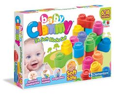 Clementoni 14707 12pieza(s) Bloque de construcción de Juguete - Bloques de construcción de Juguete (Multicolor, 12 Pieza(s), Monótono, 0,5 año(s), 1,5 año(s), 60 mm)