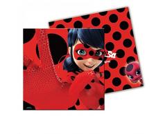 20 Servilletas 33x33 Ladybug