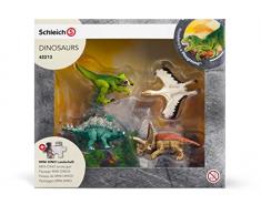 Schleich - Mini Dinos con Puzzle de exploradores (42213)