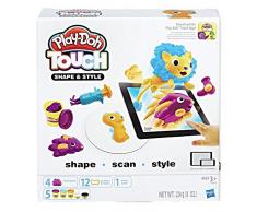 Hasbro Play-Doh Touch - Compuestos para cerámica y modelaje (Pasta para modelar, Niños, Cubo de plástico, 5 Colores, 3 año(s))