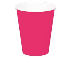 Folat B.V-Folat Tazas Desechables De Color Magenta, (50621)