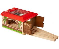 Toys & Play Juguetes para el Juego - locomotoras del Armario, un Conjunto de Juegos de Madera Combinados con los Trenes