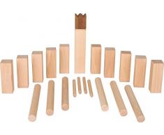 Goki Kubb - Juegos y Juguetes de Habilidad/Activos (Madera, 5 año(s), CE, 45 mm, 45 mm, 250 mm)