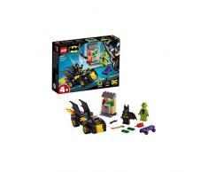 LEGO Super Heroes - Batman y el Robo de Enigma Juguete de construcción con un Batmobile para Perseguir al Supervillano, Novedad 2019 (76137)