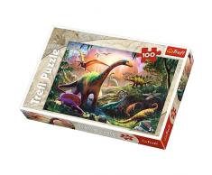 Puzzle 100 Swiat dinozaurów