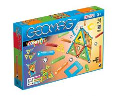 Geomag- Confetti Construcciones magnéticas y Juegos educativos, Multicolor, 68 Piezas (355)
