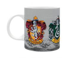 ABYstyle - Harry Potter - Taza - 320 ml - las 4 Casas