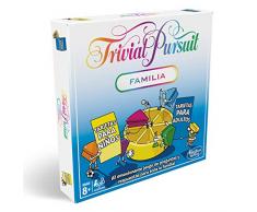 Juego de mesa Trivial Pursuit edición familiar, Trivia para la noche de juegos familiares, a partir de los 8 años