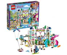 LEGO Friends - Resort De Heartlake City, Juguete de Construcción Parque de Aventuras Acuaticas y Hotel (41347)