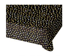 Folat Mantel Negro Brillante-130x180 cm, color zwart (68003)
