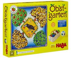 HABA 4170 Obstgarten - Juego de mesa con dados y frutas [Importado de Alemania]
