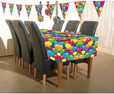 Folat - Globos De Mantel para Temática Fiesta - Multicolor - 130 x 180 cm