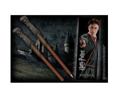Noble Collection The Bolígrafo Varita y Marcapáginas Harry Potter, Multicolor (NOB8636)