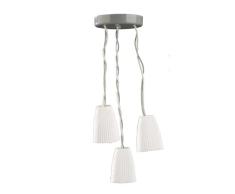 Kahlert 19.589 luz - Muñeca Mini Accesorios - Lámpara Colgante 3 Piezas LED de 3,5 V
