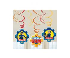 Amscan International – 9902183 bombero Sam Swirl Kit de decoración
