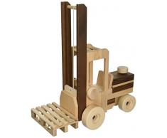 Goki 55901 vehículo de Juguete - Vehículos de Juguete (Marrón, Madera, Camión, Madera, 3 año(s), CE, 360 mm)