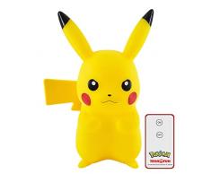 Teknofun Pikachu Lampara Led 25 cm + Control Remoto Pokemon, Color Amarillo (TKFPO811372)