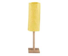 Kahlert 10.205 luz - Muñeca Mini Accesorios - Lámpara de pie Holzfuss, Amarillo