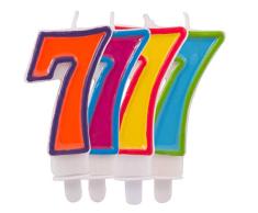 Folat Vela Número 7 Colorido, multicolor (22987)