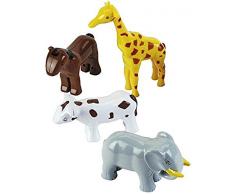 Theo Klein-71 Funny Puzzle Con 4 Animales Magneticos, Edad 1+, Con Jirafa, Elefante, Caballo Y Vaca, Multicolor (71)