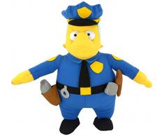 United Labels 1001399 – The Simpsons – Figura de Peluche Chief Wiggum, Aprox. 31 cm