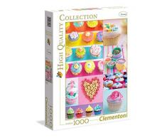 Clementoni- Puzzle 1000 Piezas Sweet Donuts (39419.7)