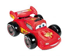 Intex 57516NP - Coche hinchable de licencia Cars para piscina 109 x 84 x 41 cm