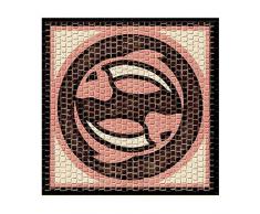 Para cocinar 2203-Horoscope mosaicos, diseño de peces, 20 x 20 cm , color/modelo surtido