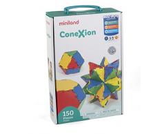 Miniland- Juego de construcción de poliedros y Figuras en 3 Dimensiones para niños. (32110)