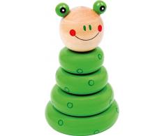 small foot company Flexibles de Madera FSC 100% certificada. Set de 16 Marionetas en 4 diseños Diferentes. Juguetes, Multicolor (Small Foot by Legler 10960)