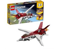 LEGO Creator - Reactor Futurista, Juguete 3 en 1 de Construcción de Avión y Naves Espaciales para Niños y Niñas a Partir de 7 Años con Diferentes Piezas (31086) , color/modelo surtido