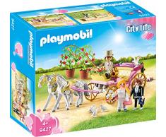 PLAYMOBIL- Carruaje Nupcial Juguete, Multicolor (geobra Brandstätter 9427)