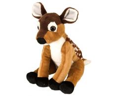 Wild Republic-11040 Peluche Venado Cuddlekins, Color marrón (11040