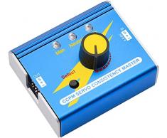 YUNIQUE Espana Digital Servo Tester DC 4.8V-6V RC Caja de Aluminio ServoControlador multifunción Prueba CCPM para servomotor ESC