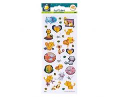 Craft Planet CPT 6561032 - Pegatinas Decorativas, diseño de Gatos