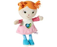 Chicco - Emily First Doll Play, Juguete de Material Suave y Acolchado, Peluche con Sonajero, Lavable a Máquina, a Partir de 0 Meses