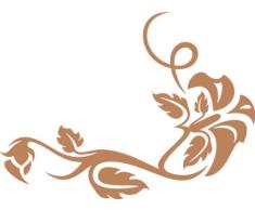 INDIGOS 4051095591450 - Adhesivo decorativo para pared (vinilo, 60 x 10 x 10 cm), color marrón