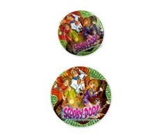 Atosa Pack 5 Platos, 20.5 CMS DIAM. Scooby DOO 17112