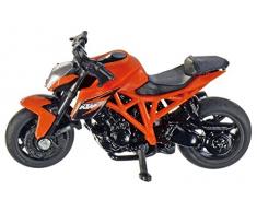 SIKU 1384 - KTM 1290 Super Duke R, Motocicleta de Juguete, Color Naranja
