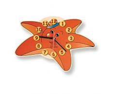 Dida - Reloj de Pared para niños - Estrella Marina