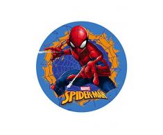Dekora- Decoracion Tartas de Cumpleaños Infantiles en Disco de Oblea de Spiderman-20 cm (114398)