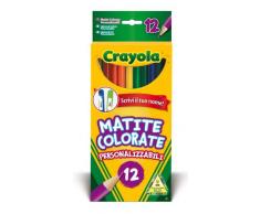 Crayola 3620 - 12 Lápices de Colores Personalizables , Modelos/colores Surtidos, 1 Unidad