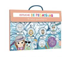 Auzou creatife- Pegatinas, arbol, genealógico, Multicolor (87133)