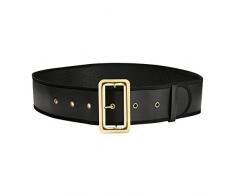 WIDMANN- Cinturón papá Noel, Color negro, Talla única (00083)