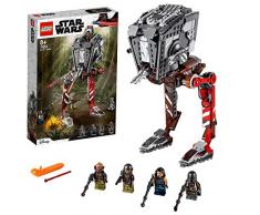 LEGO Star Wars TM - Asaltador AT-ST, Set de Construcción Inspirado en el Mandalorian, Incluye Minifiguras con Armas de la Guerra de las Galaxias, Juguete a partir de 8 años (75254)