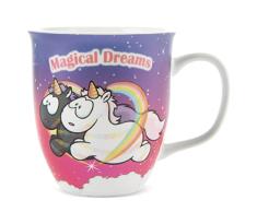 NICI- Taza de Porcelana Unicornios Star Bringer & Moon Keeper 360ml, Multicolor (48650)