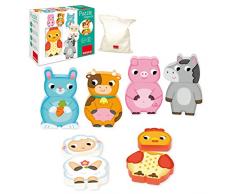 Goula- Puzzle magnético Animales Granja, (455245)