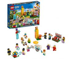 LEGO City Town - Pack de Minifiguras: Feria Juguete de construcción con Divertidos Personajes para Jugar, Novedad 2019 (60234)