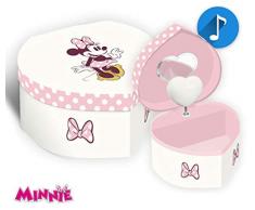 Minnie Mouse Joyero Musical Corazon de Minnie (WD20324), Única