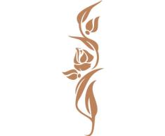 INDIGOS 4051095756729 - Adhesivo decorativo para pared (vinilo, 60 x 10 x 10 cm), color marrón